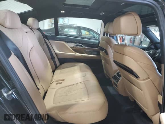 2017 BMW 7 Series 740i xDrive with VIN WBA7E4C35HGV23379, listed as a Copart auction lot 48747375 with 44,265 mi miles and Non repairable. Bid and sale history available at DreamBid. Image 10.