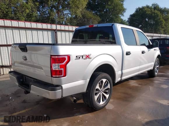 2019 Ford F-150 XL with VIN 1FTEW1C57KKD88871, listed as a IAAI auction lot 43185162 with 40,930 mi miles and . Bid and sale history available at DreamBid. Image 4.