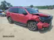 2022 Honda Passport Elite with VIN 5FNYF8H02NB013295, listed as a Copart auction lot 60606335 with 44,558 mi miles and Salvage title. Bid and sale history available at DreamBid. Image 4.