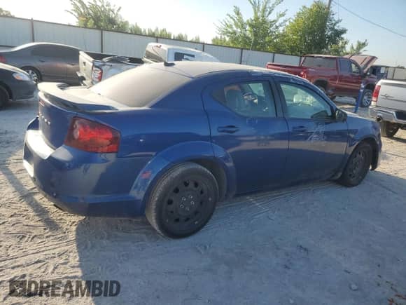 2014 Dodge Avenger SE с VIN 1C3CDZABXEN221464, выставлен на аукционе Copart как лот 67584464 с пробегом 107 728 миль миль и Списание • Salvage title. История ставок и продаж доступна на DreamBid. Изображение 3.