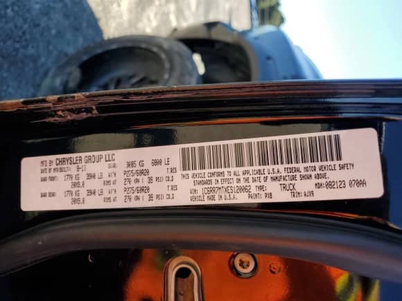 2014 Ram 1500 Sport with VIN 1C6RR7MTXES120062, listed as a Copart auction lot 71708535 with 211,864 mi miles and Clean title. Bid and sale history available at DreamBid. Image 12.