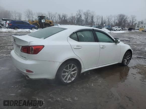 2012 Lexus IS 350 z VIN JTHCE5C21C5002533, wystawiony jako Copart lot #45310875 z przebiegiem 96 788 mil mil oraz Szkoda całkowita • Salvage title. Historia ofert i sprzedaży dostępna na DreamBid. Obrazek 3.