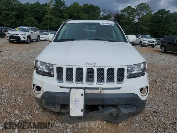 2017 Jeep Compass Latitude with VIN 1C4NJCEA7HD115169, listed as a Copart auction lot 65231945 with 169,540 mi miles and Salvage title. Bid and sale history available at DreamBid. Image 5.