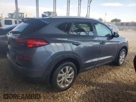 2021 Hyundai Tucson Value with VIN KM8J33A46MU298322, listed as a Copart auction lot 85180935 with 72,556 mi miles and Clean title. Bid and sale history available at DreamBid. Image 3.