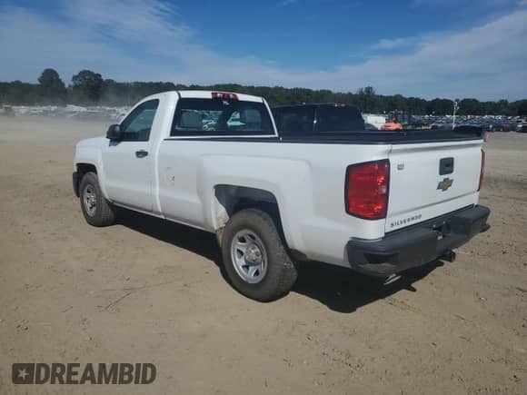 2015 Chevrolet Silverado 1500 Work Truck z VIN 1GCNCPEC5FZ185529, wystawiony jako Copart lot #82350375 z przebiegiem 131 790 mil mil oraz Czysty tytuł • Clean title. Historia ofert i sprzedaży dostępna na DreamBid. Obrazek 2.