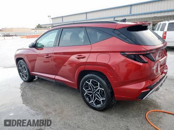 2023 Hyundai Tucson XRT z VIN KM8JFCAE9PU233646, wystawiony jako Copart lot #85669365 z przebiegiem 20 580 mil mil oraz Szkoda całkowita • Salvage title. Historia ofert i sprzedaży dostępna na DreamBid. Obrazek 2.