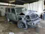 2021 Jeep Wrangler Unlimited Rubicon with VIN 1C4HJXFN2MW738994, listed as a Copart auction lot 67526015 with 123,456 mi miles and Salvage title. Bid and sale history available at DreamBid. Image 4.