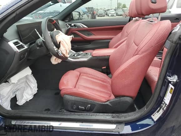 2025 BMW 4 Series M440i xDrive с VIN WBA73DB02SCS92162, выставлен на аукционе Copart как лот 57021515 с пробегом 5 062 миль миль и Списание • Salvage title. История ставок и продаж доступна на DreamBid. Изображение 7.