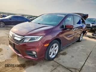 2019 Honda Odyssey EX with VIN 5FNRL6H50KB046725, listed as a Copart auction lot 69741515 with 33,742 mi miles and Clean title. Bid and sale history available at DreamBid. Image 1.