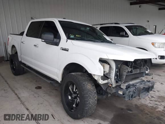 2017 Ford F-150 XL z VIN 1FTEW1CP7HKE11091, wystawiony jako IAAI lot #42657665 z przebiegiem 159 120 mil mil oraz . Historia ofert i sprzedaży dostępna na DreamBid. Obrazek 1.