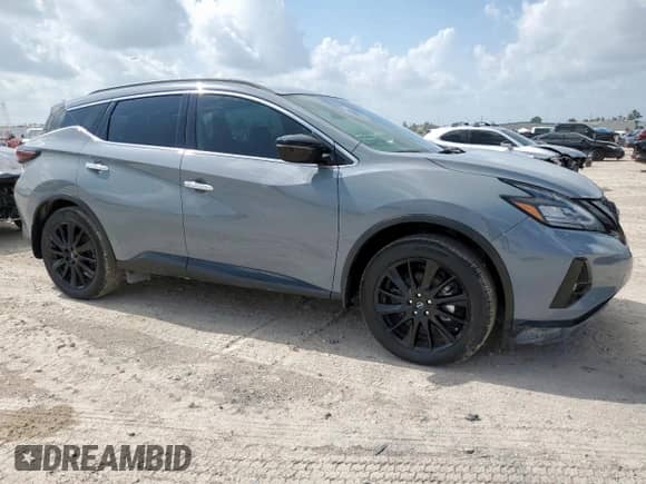 2024 Nissan Murano SV с VIN 5N1AZ2BJ6RC107802, выставлен на аукционе Copart как лот 62018345 с пробегом 45 миль миль и На запчасти • Non repairable. История ставок и продаж доступна на DreamBid. Изображение 4.