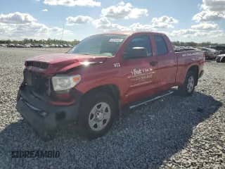 2017 Toyota Tundra SR with VIN 5TFRM5F11HX112088, listed as a Copart auction lot 87016465 with 99,094 mi miles and Salvage title. Bid and sale history available at DreamBid. Image 1.