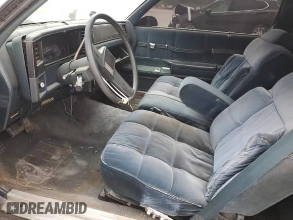 1987 Chevrolet Monte Carlo с VIN 1G1GZ11H2HR118047, выставлен на аукционе Copart как лот 62698295 с пробегом 345 959 миль миль и Списание • Salvage title. История ставок и продаж доступна на DreamBid. Изображение 7.