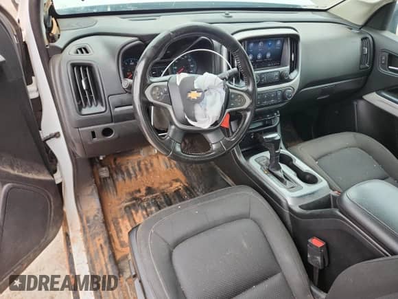 2021 Chevrolet Colorado 2WD LT with VIN 1GCHSCEA7M1245829, listed as a Copart auction lot 70920075 with 80,381 mi miles and Salvage title. Bid and sale history available at DreamBid. Image 8.