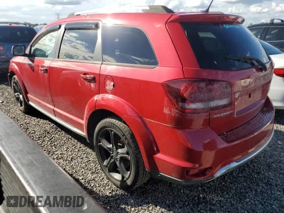 2018 Dodge Journey Crossroad z VIN 3C4PDCGBXJT252063, wystawiony jako Copart lot #55214885 z przebiegiem Nie podano mil oraz Nie do naprawy • Non repairable. Historia ofert i sprzedaży dostępna na DreamBid. Obrazek 2.