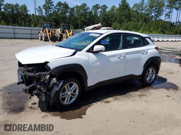 2020 Hyundai Kona SE with VIN KM8K1CAA5LU401745, listed as a Copart auction lot 68673895 with 122,838 mi miles and Salvage title. Bid and sale history available at DreamBid. Image 1.