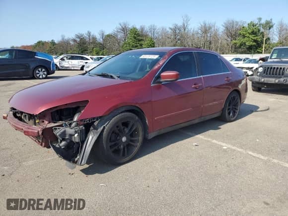 2003 Honda Accord LX с VIN 1HGCM66343A103833, выставлен на аукционе Copart как лот 68126725 с пробегом 223 585 миль миль и Списание • Salvage title. История ставок и продаж доступна на DreamBid. Изображение 1.