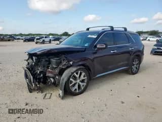 2021 Hyundai Palisade Limited with VIN KM8R54HE0MU282246, listed as a Copart auction lot 67981775 with 70,017 mi miles and Salvage title. Bid and sale history available at DreamBid. Image 1.