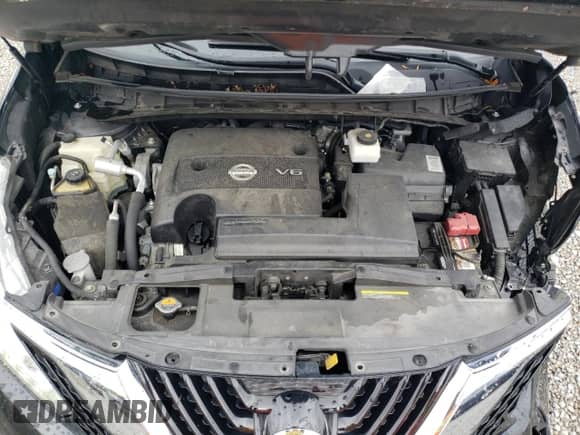 2017 Nissan Murano Platinum with VIN 5N1AZ2MH2HN125968, listed as a Copart auction lot 71044955 with 65,671 mi miles and Salvage title. Bid and sale history available at DreamBid. Image 12.