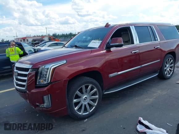 2017 Cadillac Escalade ESV Luxury с VIN 1GYS3HKJ0HR255673, выставлен на аукционе IAAI как лот 43042770 с пробегом Не указан миль и . История ставок и продаж доступна на DreamBid. Изображение 2.