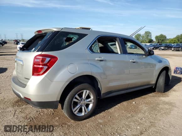 2016 Chevrolet Equinox LS с VIN 2GNALBEK0G1123563, выставлен на аукционе Copart как лот 70865145 с пробегом Не указан миль и Списание • Salvage title. История ставок и продаж доступна на DreamBid. Изображение 3.
