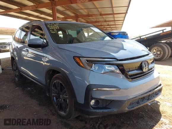 2022 Honda Pilot Special Edition with VIN 5FNYF5H20NB013330, listed as a IAAI auction lot 42397306 with 59,483 mi miles and . Bid and sale history available at DreamBid. Image 1.