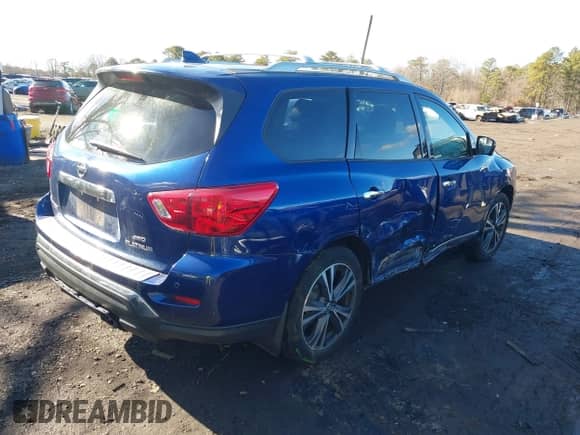 2020 Nissan Pathfinder Platinum с VIN 5N1DR2DM6LC575993, выставлен на аукционе IAAI как лот 41418213 с пробегом 39 525 миль миль и . История ставок и продаж доступна на DreamBid. Изображение 6.