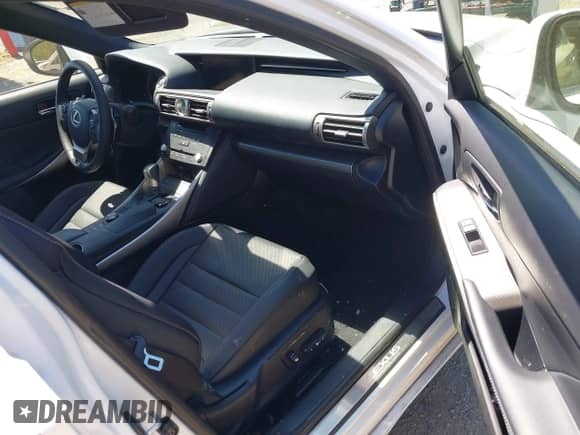 2015 Lexus IS 350 with VIN JTHBE1D29F5019801, listed as a IAAI auction lot 42724045 with 62,548 mi miles and . Bid and sale history available at DreamBid. Image 5.