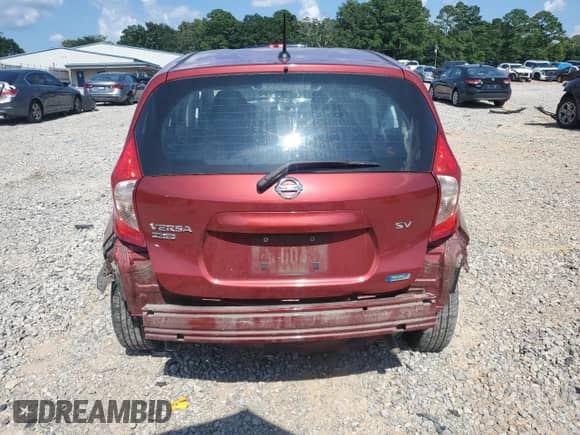 2016 Nissan Note S with VIN 3N1CE2CP3GL378316, listed as a Copart auction lot 65050995 with 176,131 mi miles and Salvage title. Bid and sale history available at DreamBid. Image 6.