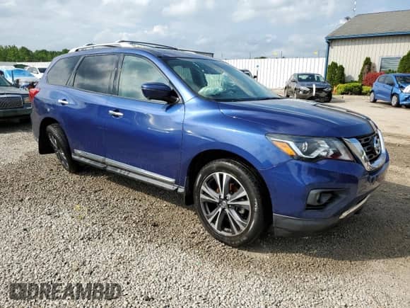 2018 Nissan Pathfinder SL with VIN 5N1DR2MN7JC675199, listed as a Copart auction lot 57349365 with 67,608 mi miles and Non repairable. Bid and sale history available at DreamBid. Image 4.