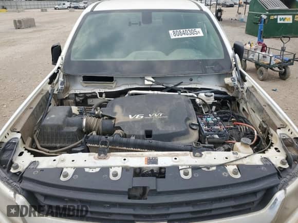 2018 Chevrolet Colorado 4WD Work Truck with VIN 1GCGTBEN8J1305845, listed as a Copart auction lot 80840305 with 108,715 mi miles and Clean title. Bid and sale history available at DreamBid. Image 11.