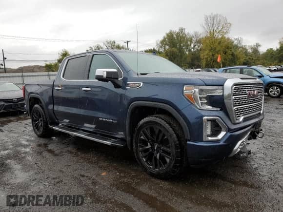 2020 GMC Sierra 1500 Denali with VIN 3GTU9FEL0LG102332, listed as a Copart auction lot 85352615 with 78,591 mi miles and Salvage title. Bid and sale history available at DreamBid. Image 4.