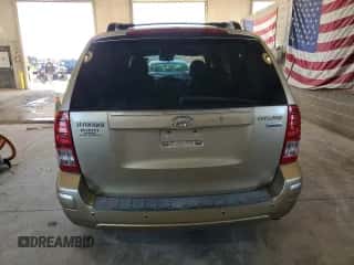 2007 Hyundai Entourage GLS z VIN KNDMC233076039091, wystawiony jako Copart lot #80729494 z przebiegiem 203 190 mil mil oraz Szkoda całkowita • Salvage title. Historia ofert i sprzedaży dostępna na DreamBid. Obrazek 6.