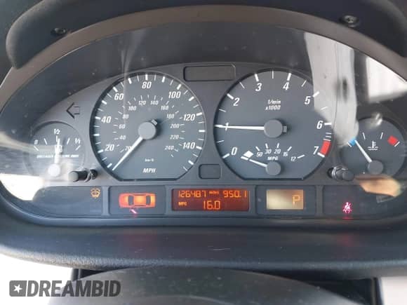 2004 BMW 3 Series 325Ci with VIN WBABD33434PL03359, listed as a IAAI auction lot 42381962 with 126,487 mi miles and . Bid and sale history available at DreamBid. Image 7.