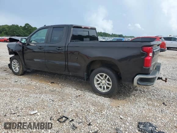 2019 Chevrolet Silverado 1500 LT with VIN 1GCRYDED2KZ282868, listed as a Copart auction lot 60963815 with 58,086 mi miles and Salvage title. Bid and sale history available at DreamBid. Image 2.