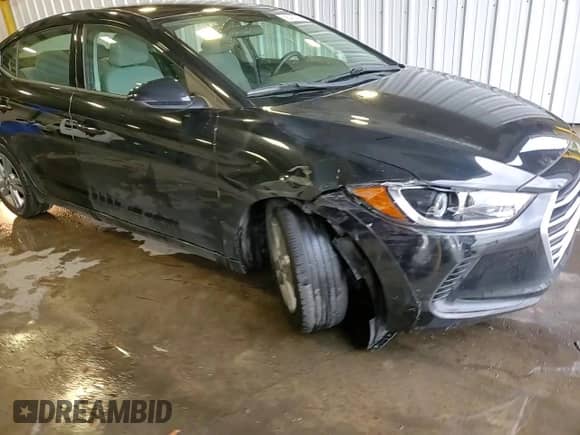 2017 Hyundai Elantra SE with VIN 5NPD84LF8HH017581, listed as a Copart auction lot 86431405 with 106,381 mi miles and Salvage title. Bid and sale history available at DreamBid. Image 13.