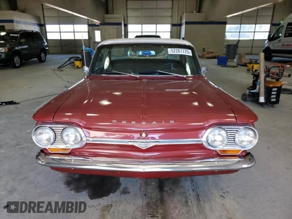 1964 Chevrolet Corvair с VIN 40927W237573, выставлен на аукционе Copart как лот 52261725 с пробегом 11 353 миль миль и Чистый • Clean title. История ставок и продаж доступна на DreamBid. Изображение 5.