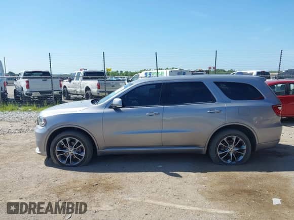 2020 Dodge Durango GT with VIN 1C4RDJDG1LC146340, listed as a IAAI auction lot 42848881 with 80,569 mi miles and . Bid and sale history available at DreamBid. Image 14.