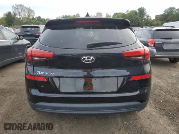 2021 Hyundai Tucson SE with VIN KM8J23A47MU364993, listed as a Copart auction lot 84396235 with 51,625 mi miles and Salvage title. Bid and sale history available at DreamBid. Image 6.