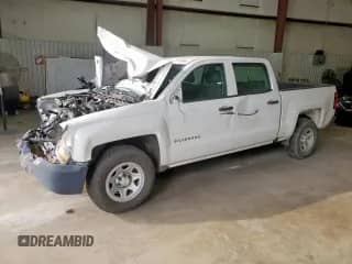 2017 Chevrolet Silverado 1500 Work Truck z VIN 3GCPCNECXHG331651, wystawiony jako Copart lot #57716085 z przebiegiem 75 786 mil mil oraz Szkoda całkowita • Salvage title. Historia ofert i sprzedaży dostępna na DreamBid. Obrazek 1.