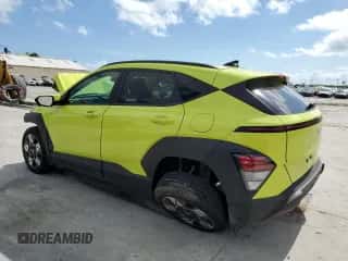 2024 Hyundai Kona SEL с VIN KM8HB3AB4RU140052, выставлен на аукционе Copart как лот 67020664 с пробегом 6 448 миль миль и Списание • Salvage title. История ставок и продаж доступна на DreamBid. Изображение 2.