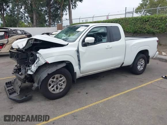 2024 Nissan Frontier S with VIN 1N6ED1CM4RN654284, listed as a IAAI auction lot 43085762 with 7,903 mi miles and . Bid and sale history available at DreamBid. Image 18.