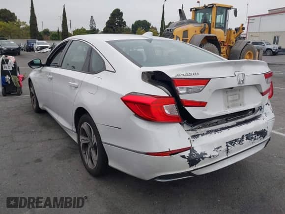 2020 Honda Accord EX-L with VIN 1HGCV1F50LA019672, listed as a IAAI auction lot 42757181 with 122,607 mi miles and . Bid and sale history available at DreamBid. Image 3.