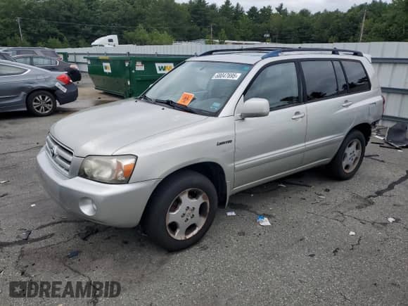 2004 Toyota Highlander с VIN JTEEP21A840026013, выставлен на аукционе Copart как лот 68047695 с пробегом 173 213 миль миль и Списание • Salvage title. История ставок и продаж доступна на DreamBid. Изображение 1.
