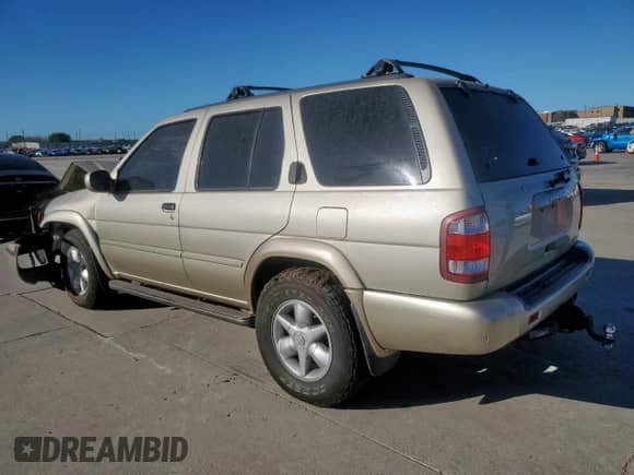 2001 Nissan Pathfinder LE с VIN JN8DR09Y71W599188, выставлен на аукционе Copart как лот 45654465 с пробегом 183 600 миль миль и Списание • Salvage title. История ставок и продаж доступна на DreamBid. Изображение 2.