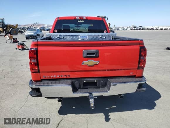 2015 Chevrolet Silverado 1500 LT with VIN 3GCPCREC9FG136726, listed as a Copart auction lot 71115305 with 37,077 mi miles and Salvage title. Bid and sale history available at DreamBid. Image 6.