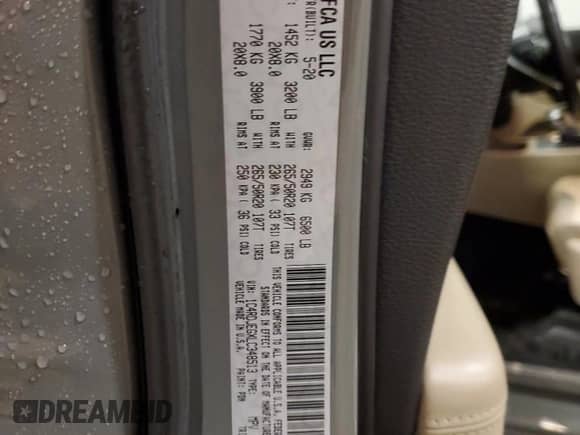 2020 Dodge Durango Citadel с VIN 1C4RDJEGXLC348513, выставлен на аукционе Copart как лот 51204925 с пробегом 131 545 миль миль и Чистый • Clean title. История ставок и продаж доступна на DreamBid. Изображение 13.