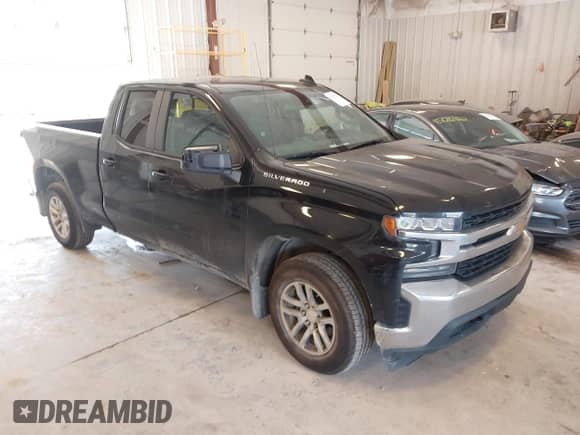 2019 Chevrolet Silverado 1500 LT z VIN 1GCRYDEK6KZ194243, wystawiony jako IAAI lot #43127832 z przebiegiem 196 341 mil mil oraz . Historia ofert i sprzedaży dostępna na DreamBid. Obrazek 1.
