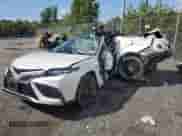 2022 Toyota Camry XSE with VIN 4T1K61BK3NU054156, listed as a Copart auction lot 80948105 with Not provided miles and Salvage title. Bid and sale history available at DreamBid. Image 1.