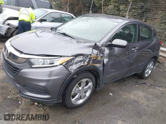 2021 Honda HR-V LX with VIN 3CZRU5H35MM703789, listed as a IAAI auction lot 41392922 with 70,416 mi miles and . Bid and sale history available at DreamBid. Image 2.